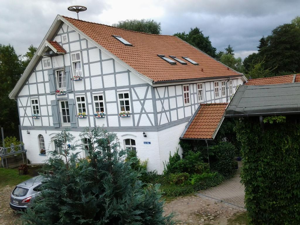 Oldenstadter Wassermuhle Uelzen Exteriör bild